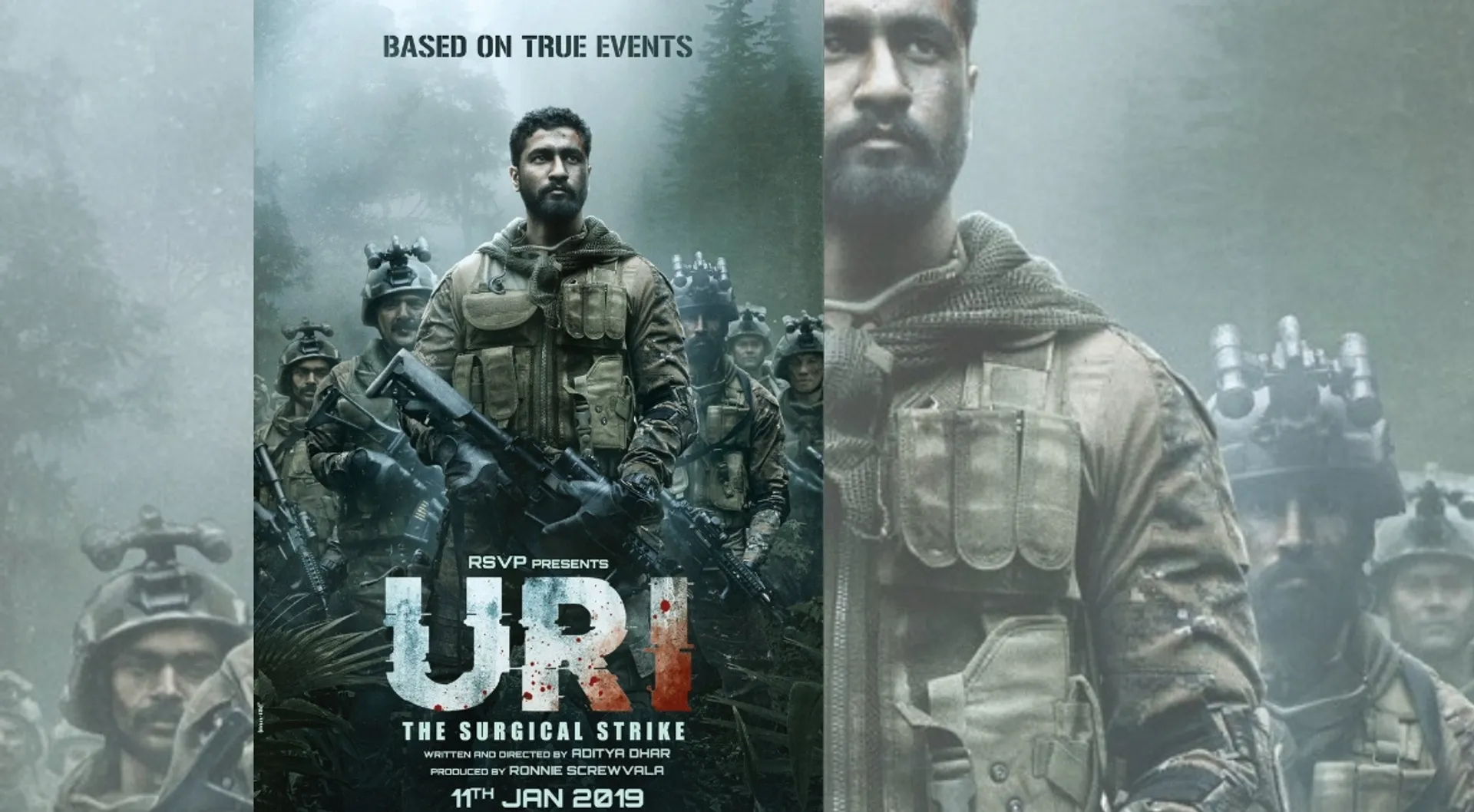Vicky Kaushal reveals first look poster of his next film, 'Uri'